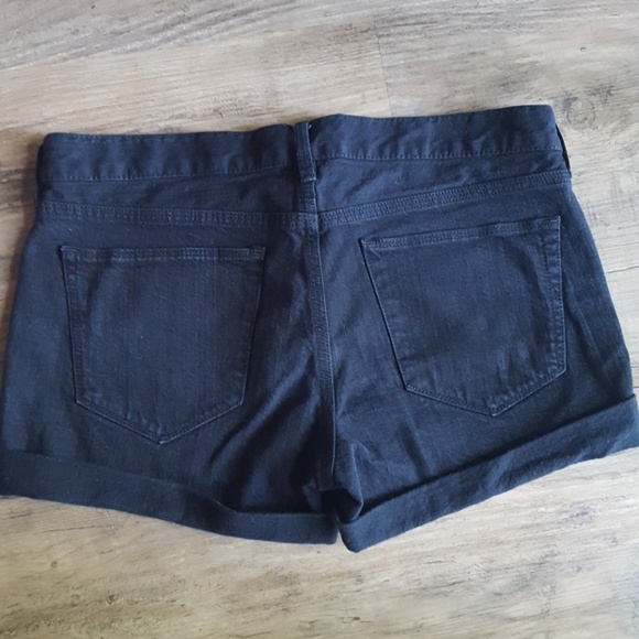Madewell Black Denim Shorts Size 27 - Picture 5 of 5